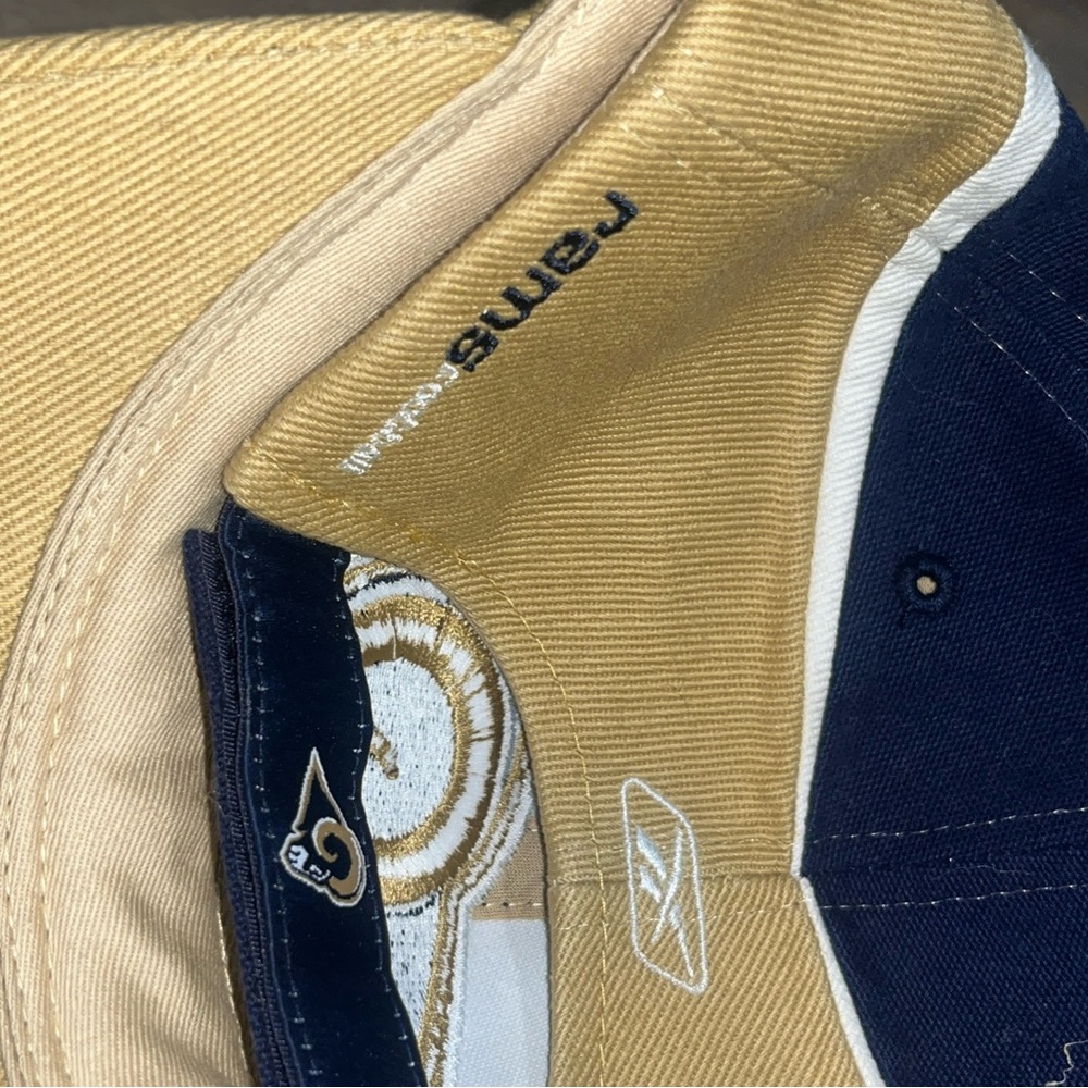 Vintage Rams Reebok Strapback Hat View 4